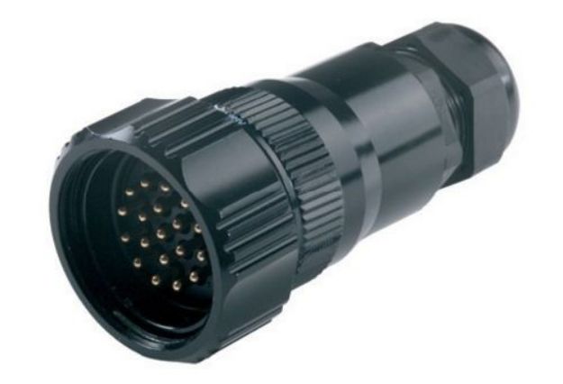 Picture of Socapex Connector  19 Pin  Cord Plug  MALE