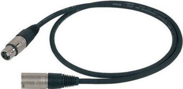 Picture of DMX Lighting Lead  FXLR > MXLR  5 Pin  10m