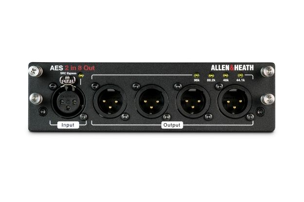 Picture of A&H dLive AES Audio Interface card - 2in 8out