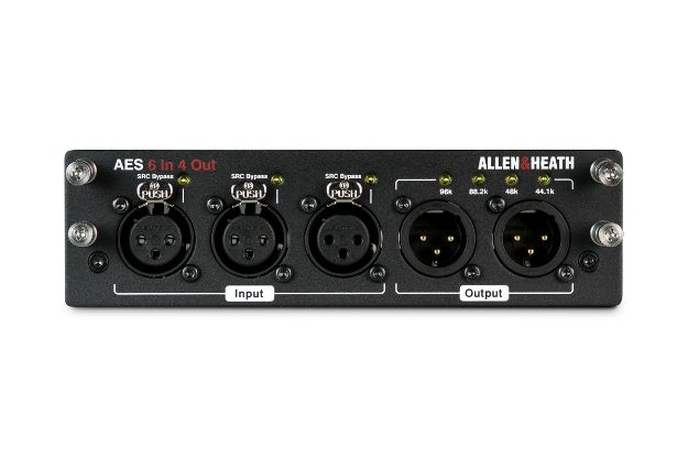 Picture of A&H dLive AES Audio Interface card - 6in 4out