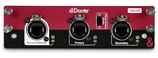 Picture of Dante Audio Interface Card for dLive & Avantis Mixers