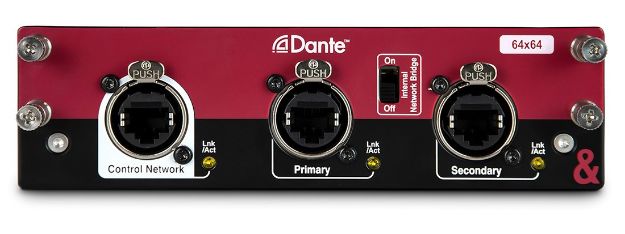 Picture of A&H Dante Audio Interface Card for dLive & Avantis Mixers