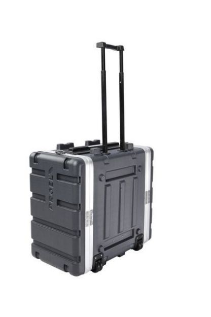 Picture of Proel  ABS 19" Rack Case  6U  2 Lids  Trolley Style