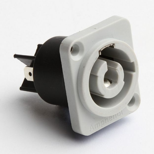 Picture of Amphenol  25A Mains Connector  Chassis Socket  Mains Outlet