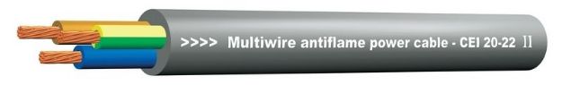 Picture of Proel  Bulk Mains Cable  3 x 2.5mm²  GREY