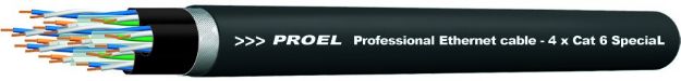 Picture of Proel Professional Network Installation Cable 4 x Cat 6