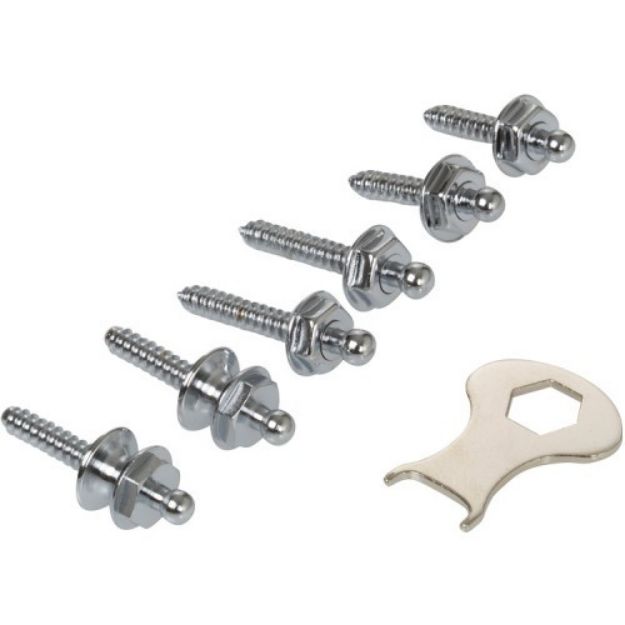 Picture of Loxx EXTRA  Screw Set  Chrome Plated