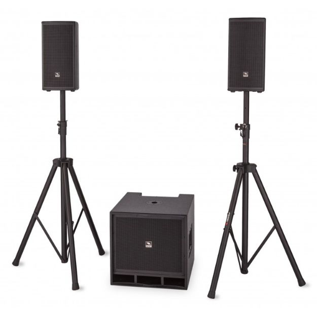 Picture of Proel Sub & Satellite Active System  1 x 12" 2 x 8"  800W