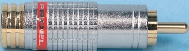 Picture of RCA Connector Cord Plug MALE RED