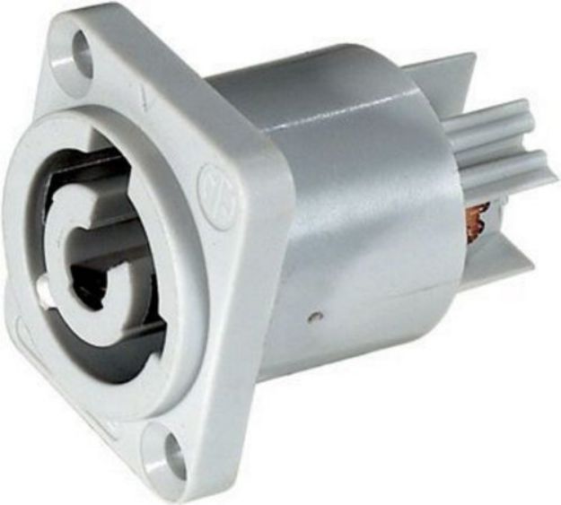 Picture of Neutrik  16A Mains Connector  Panel Mount  Mains Outlet