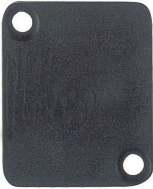 Picture of XLR Connector Cover  Blanking Plate  Panel Mount