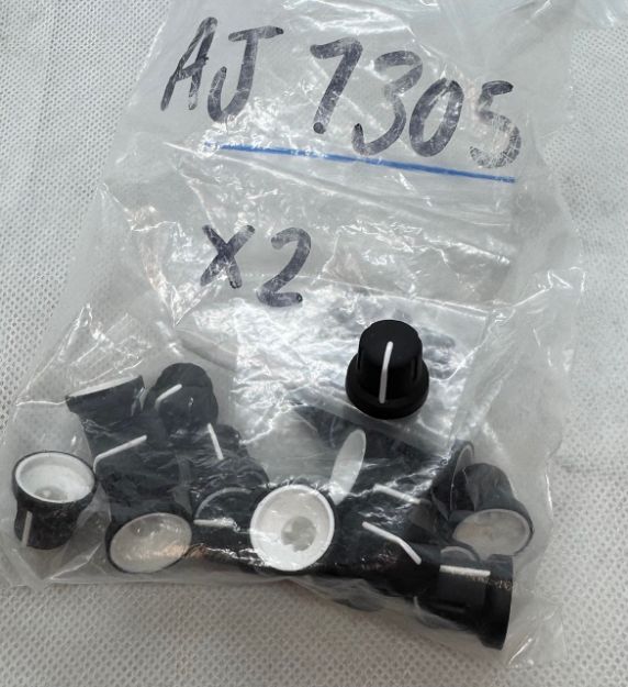 Picture of A&H XONE Knob BLACK White Line