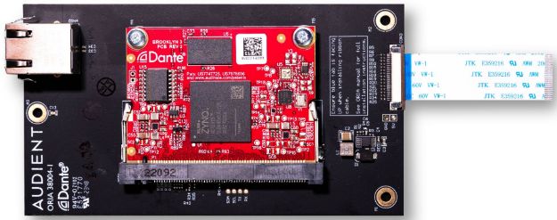 Picture of Audient Dante card option for ORIA