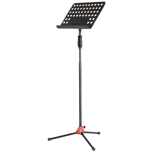 Picture of Jansen Music Stand Tripod Legs + Perforated Steel Top BLACK