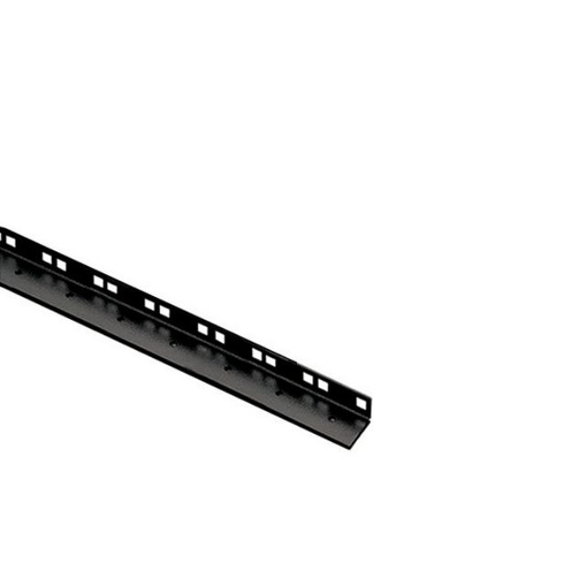 Picture of Proel 19" Rack Strip BLACK Powder Coated Steel