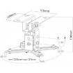 Picture of Proel Heavy Duty Ceiling Projector mount
