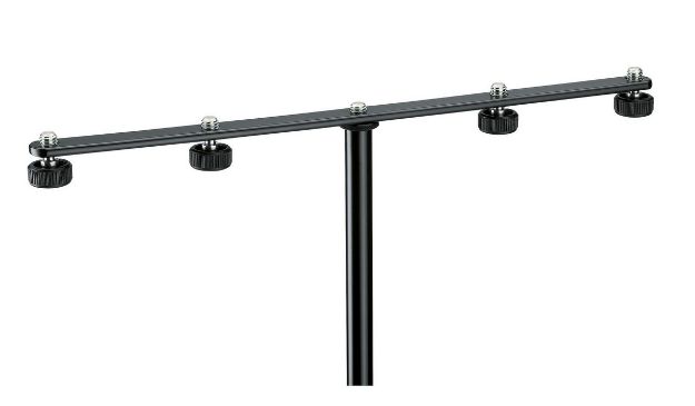 Picture of K&M Mic Stand Accessory T Bar for 4 Mics Adjustable