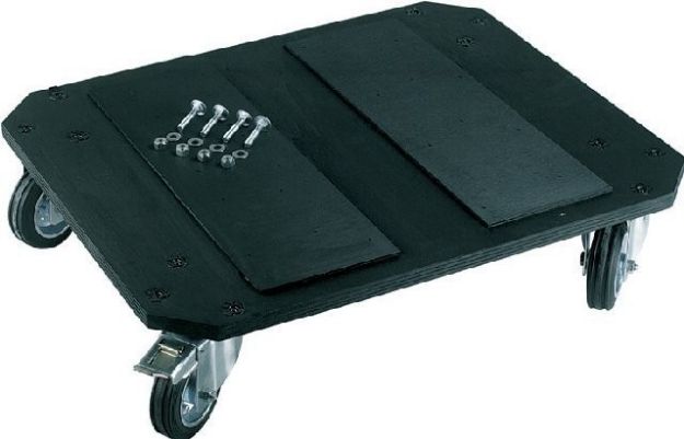 Picture of Proel Flightcase Wheelboard 80mm+2 Brakes
