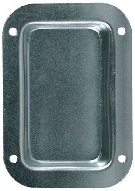 Picture of Proel Flightcase Recessed Dish Blank 130 x 89mm