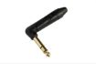 Picture of Amphenol 6.3mm 90º TRS Stereo Jack Connector Cord Plug MALE