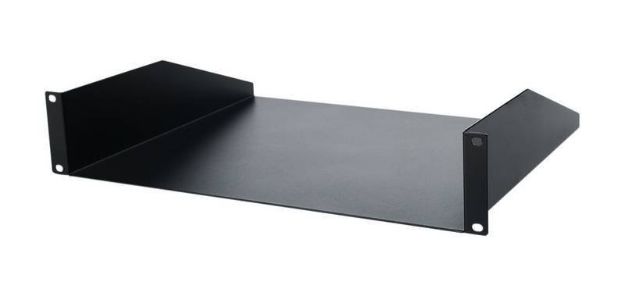 Picture of 19" Rack Shelf 2U Ventilation Holes 371mm Depth
