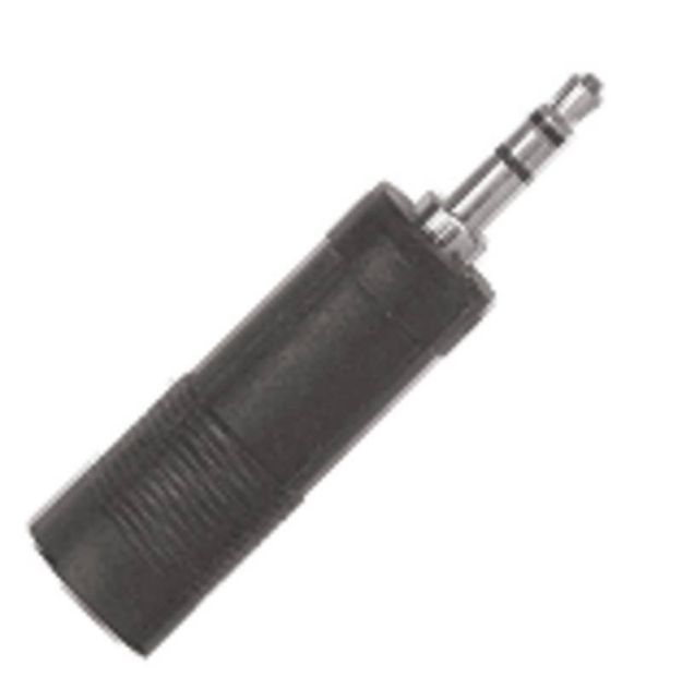 Picture of Signal Adaptor 6.3mm TRS > 3.5mm TRS PLASTIC