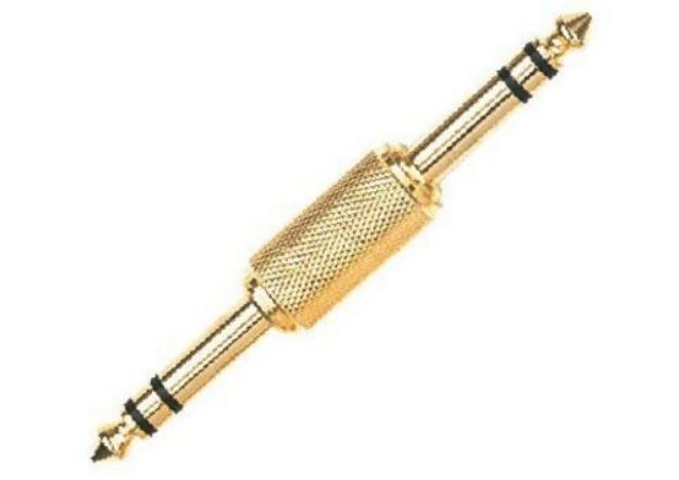 Picture of Signal Adaptor TRS > TRS GOLD PLATE