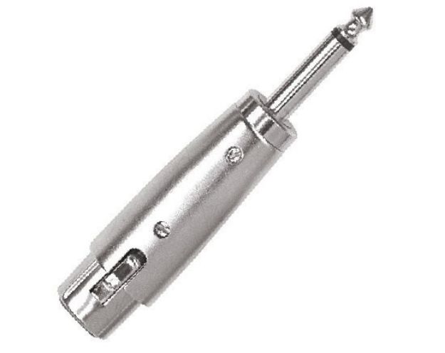 Picture of Signal Adaptor FXLR > TS METAL