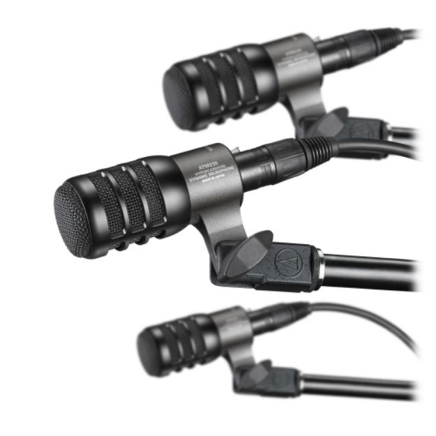 Picture of Audio-technica Mic Kit Drum Mics x 3 + 3 x Clamps