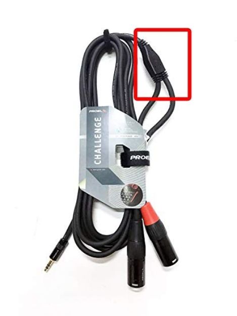 Picture of Challenge Split Lead 3.5mm TRS > 2 x mXLR 3m