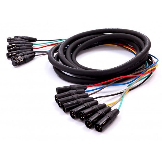 Picture of Proel Signal Loom 8 x FXLR > 8 x MXLR 3m