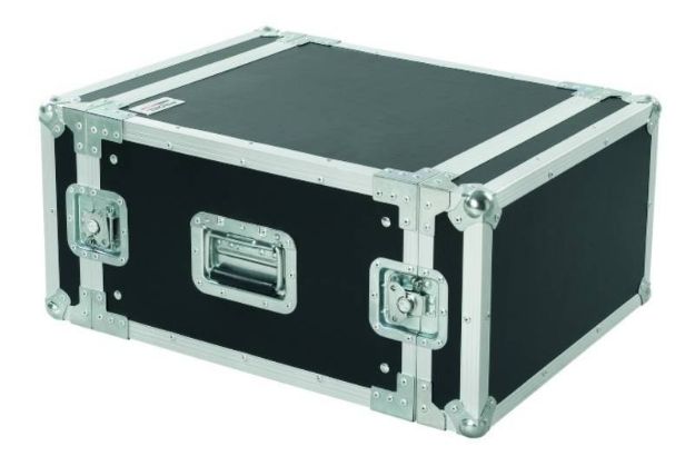 Picture of Proel 19" Rack Case 6U 2 Lids 45cm BLACK
