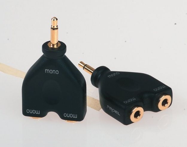 Picture of Die Hard Signal Adaptor 2 x Mini FTS > Mini TS ABS Body