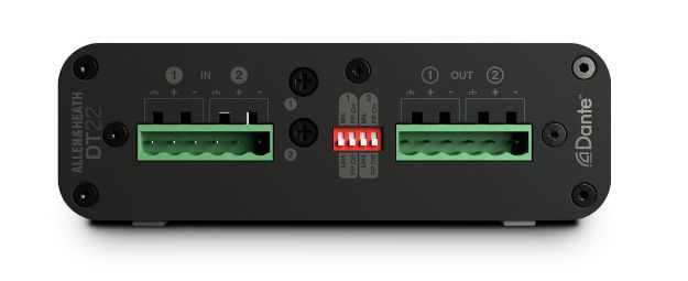 Picture of A&H Dante I/O Interface – 2 IN, 2 OUT