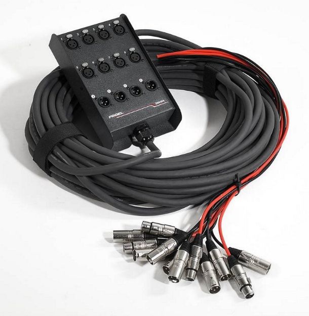 Picture of Signal Multi Box 8 In /4 Returns 25m PCB Wired