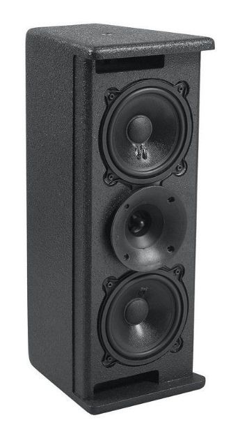 Picture of EDGE PA Speaker 2 Way 2 x 5¼"+Tweeter 100W 16 Ohm WHIT