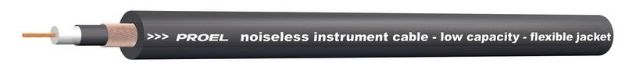 Picture of Proel Bulk Instrument Cable 95% Spiral Shield BK