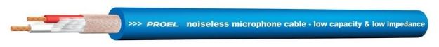 Picture of Proel Bulk Mic Cable 90% Spiral Shield BL