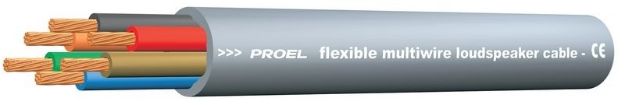 Picture of Proel Flexible Speaker Cable Twisted 6 x 2.5mm² BLACK