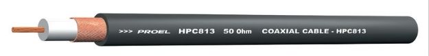 Picture of Proel Bulk RF Cable Coaxial RG58 50 Ohm 1 Shield BLACK