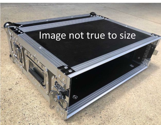 Picture of Jansen 19" Rack Case 6U 2 Lids 5mm Ply 30cm Depth