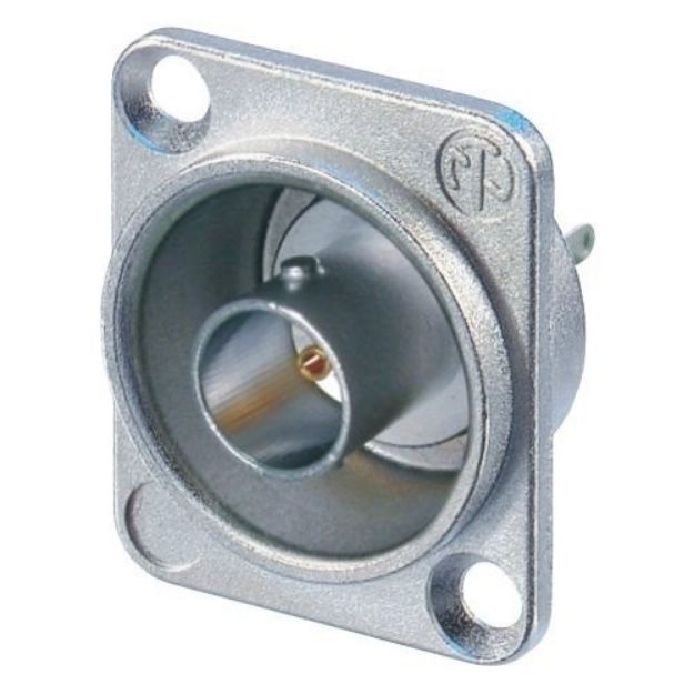 Picture of Neutrik BNC Connector 75 Ohm Panel Jack Solder Version