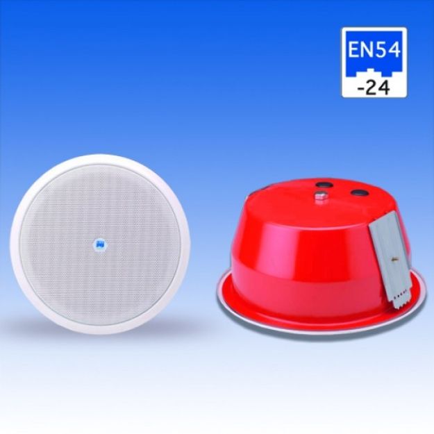Picture of CES 100V Ceiling Speaker 8" 10W Quick Mount WHITE