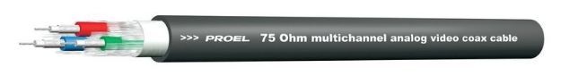 Picture of Proel Bulk Video Cable 3 Way Coaxial RGB 75 Ohm