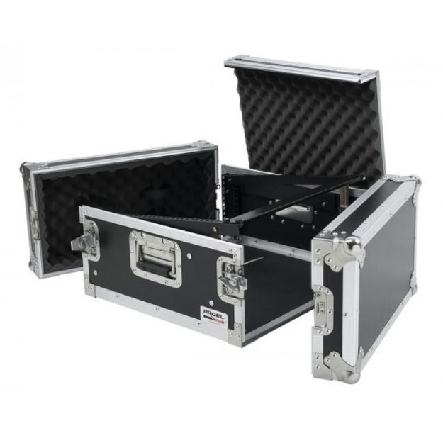 Picture of Proel 19" Rack Mixer Case 4U + Mixer @ 10U 45cm BLACK