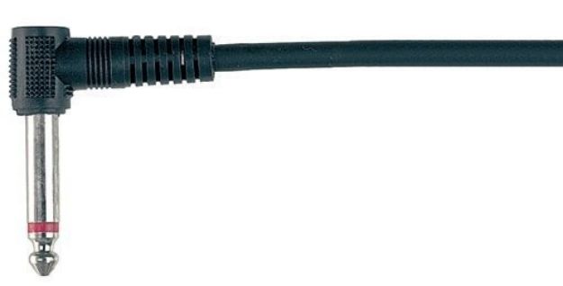 Picture of Proel Mono Jack Lead 90ºTS > 90ºTS 0.15m PVC Six Pack
