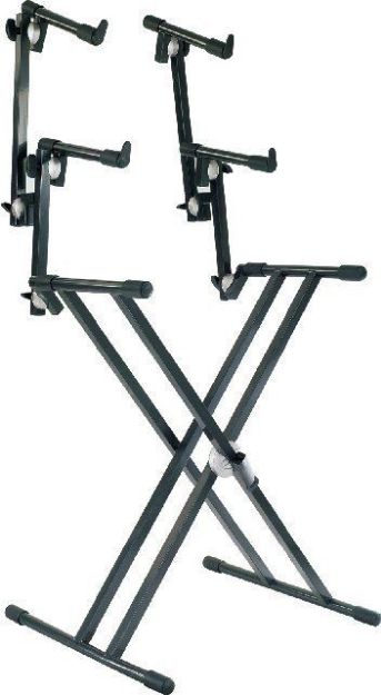 Picture of Proel Keyboard Stand Triple Tier Double Brace