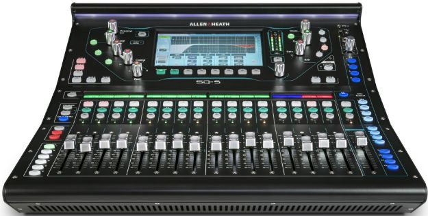 Picture of A&H SQ5 48 Channel Digital Mixer, 96kHz, 19 In 15 Out