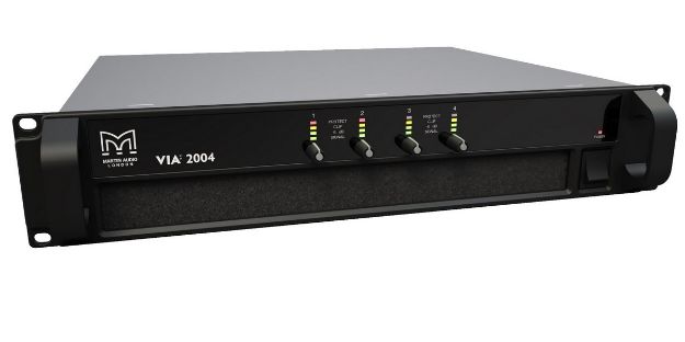 Picture of Martin 4 channel premium amplifier 4 x 500W @ 4 ohms