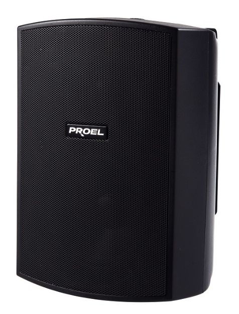 Picture of Proel ABS Monitor 6"+1"Dome 100/70V/8Ohm 40/20/10/5/2W BK